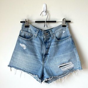 Urban Outfitters BDG Girlfriend High-Rise Denim Shorts